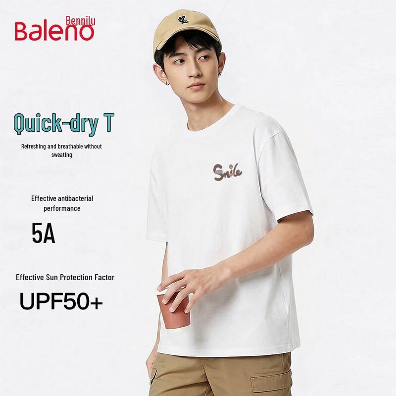 Baleno Men s Quick-Dry Anti-Bacterial Casual T-Shirt 2XL
