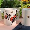 ie002-Design Mug 2p-Ink Painting Illustration