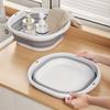 1/3pcs Collapsible Plastic Basin Space-Saving Multifunctional Washbasin Perfect for Household Cleaning Vegetable Washing