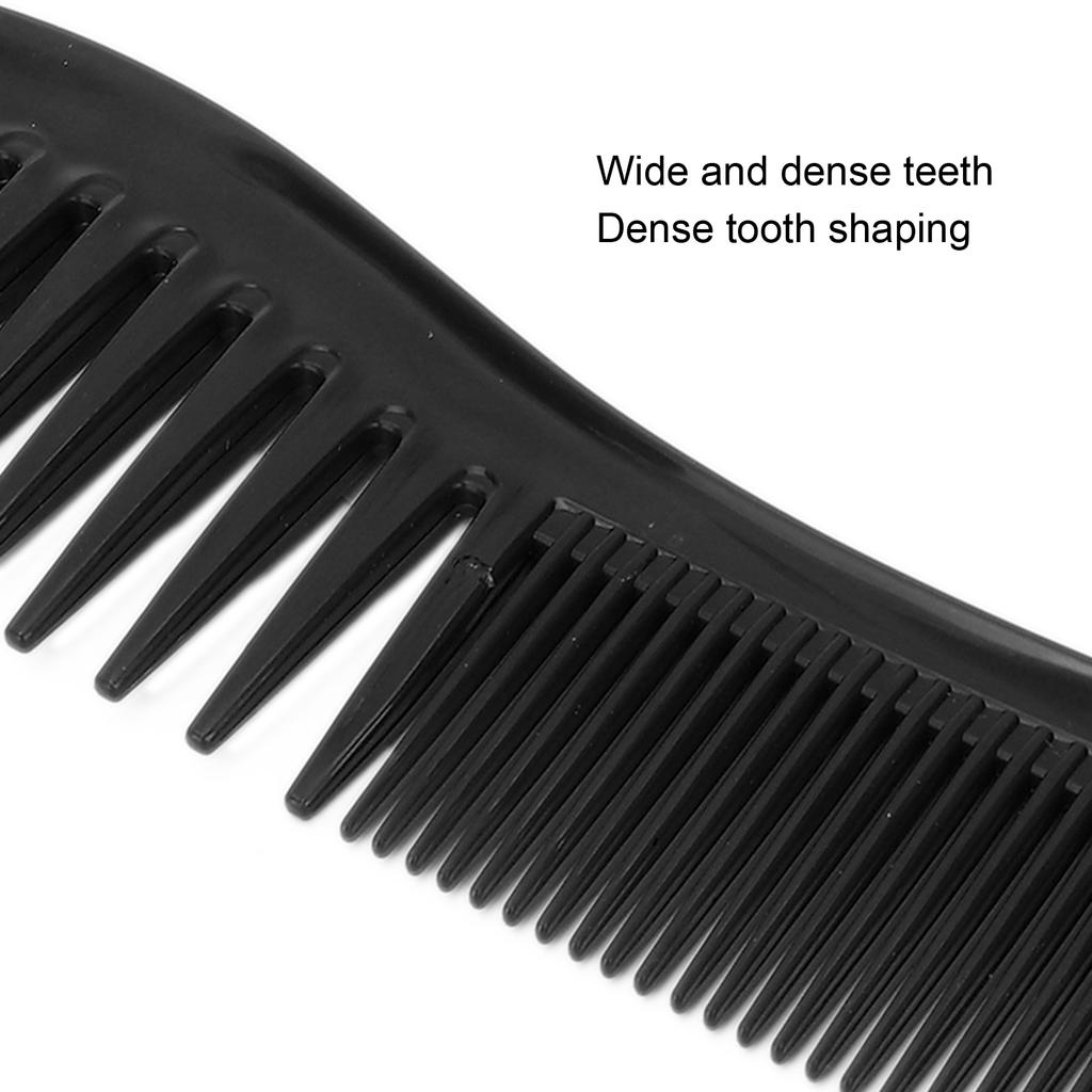 Detangling Hair Comb Portable Home Salon Fine Wide Tooth Styling Comb Hairdressing Tool