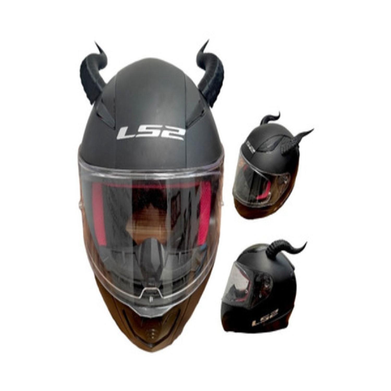 

Engine Helmet Horn Helmet Ornament Devil Horn