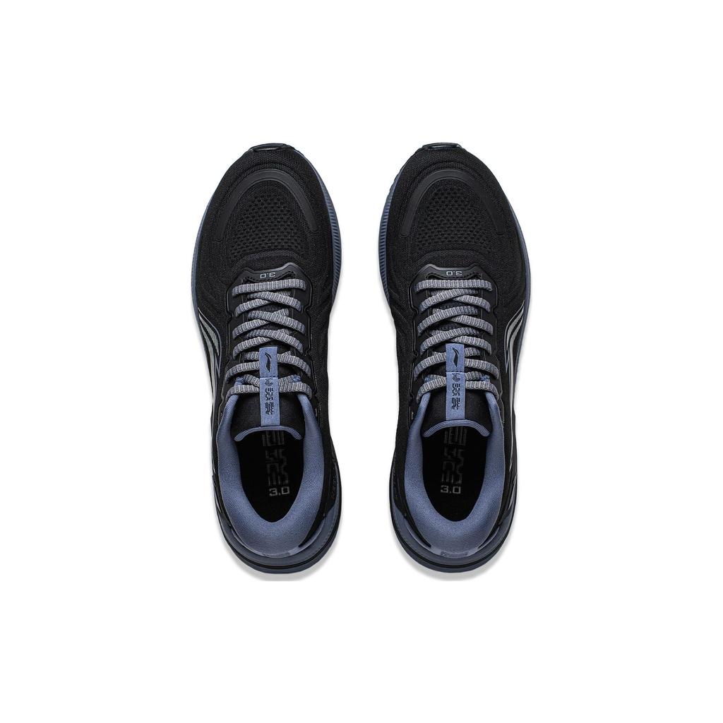 Li Ning YueYing 3.0 Cushioning Low top Sprint Running Shoes Men's Black ARHU003-2