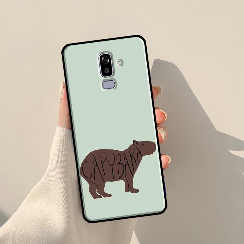 Capybara schöne tier Fall Für Samsung Galaxy J3 J5 J7 2017 A3 A5 J1 2016 J4 J6 Plus A6 A7 a8 A9 J8 2018 Coque