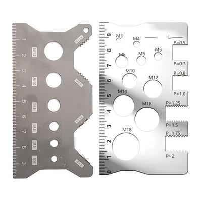 Dimensions- och avståndsmätning – Metallinjaler och vinkelhakar