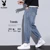 PLAYBOY Men's Autumn/Winter Loose Straight Leg Jeans