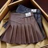 Girls' Pleated School Skirt - Autumn Collection, Versatile & Stylish.