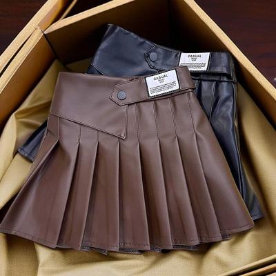 Saia Escolar Plissada para Meninas - Coleção Outono, Versátil e Estilosa.