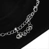 Bride Jewelry Set Rhinestones Elegance Luxurious Silver Wedding Jewelry Sets for Women for Daily Wear Ceremony Silver