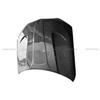 BMW X5/X6 G05/G06 F95/F96 Modified Dry Carbon Fiber Engine Hood Grille