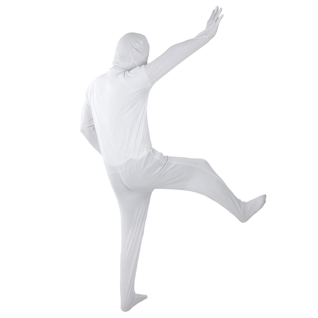 Ganzkörper-Fotoanzug Unisex Stretch-Bodysuit mit Ausschnitt-Hintergrund-Bodysuit für Foto Video