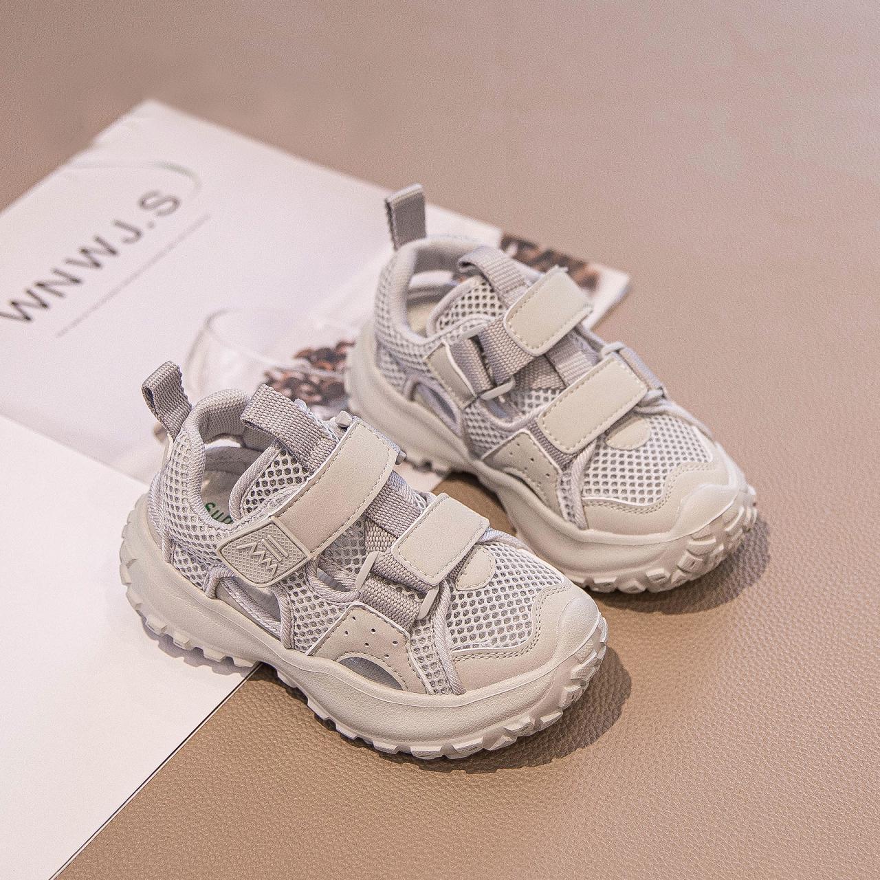 

Детские дышащие кроссовки-сетка - Новая коллекция весна/осень 2025 Size 26, 16.4cm серый