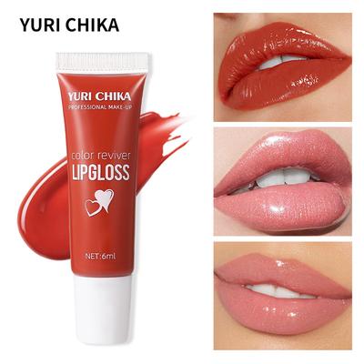YURI CHIKA Transparentní olej na rty Dlouhotrvající hydratační rtěnka Péče o rty Plumpující maska ​​na rty Makeup