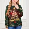 Christmas Day Sweatshirts For Children Boys And Girls Knit Sweater Cute Shirt Fall Crewneck Pullover Tops