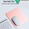 Extra Large Aluminum Alloy Mouse Pad for Office & Gaming - Perfect for Xiaomi & PUBG