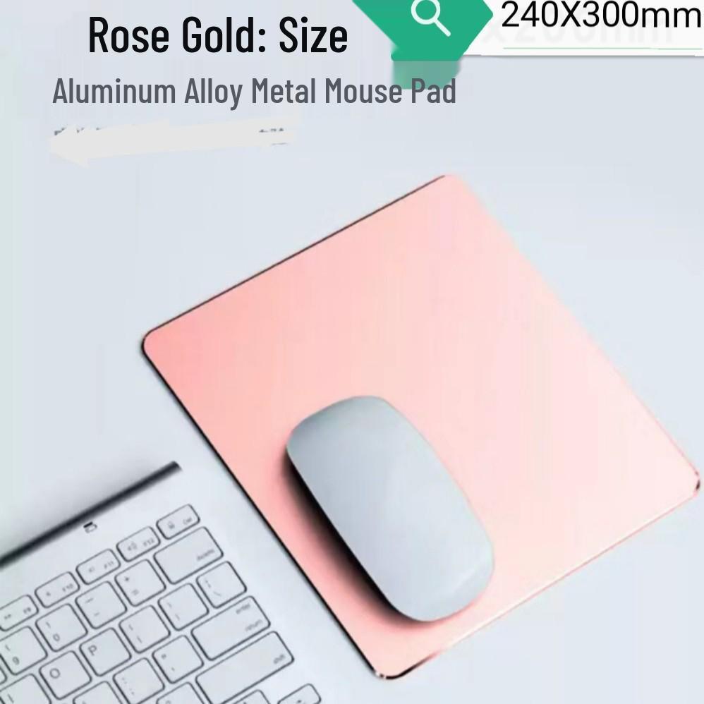 Extra Large Aluminum Alloy Mouse Pad for Office & Gaming - Perfect for Xiaomi & PUBG