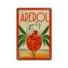 Vintage Fruit Juice Mojito Aperol Spritz Posters and Sangria Drink Negroni Metal Tin Sign Plaque Club Bar Home Decor Wall Pla