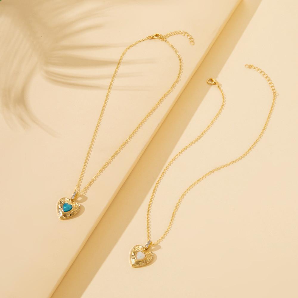 Heart Stunning Double Necklace For Women Fashionable Unique Gift For Occasion Any