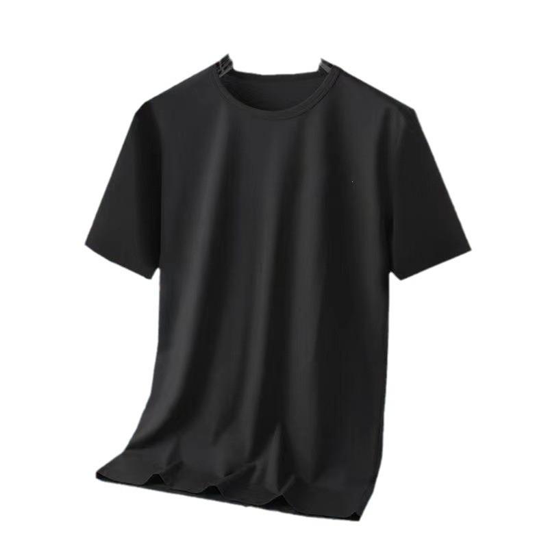 Men's Short-sleeved Summer New Loose Mesh Large Size Fat Quick-drying Sports and Leisure T-shirt