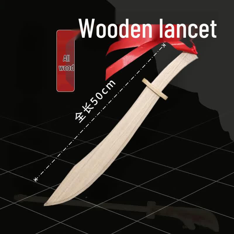 

Wooden Willow Leaf Saber Prop