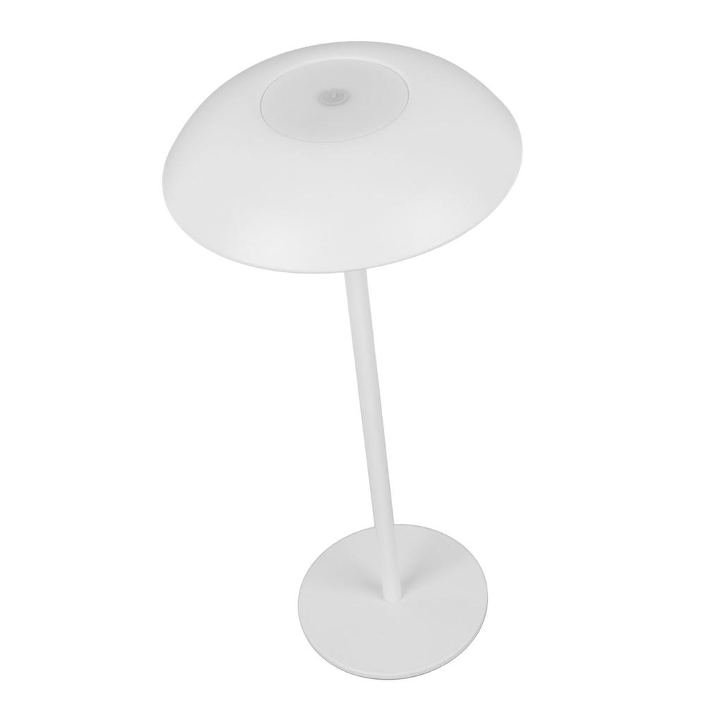 Cordless Metal Table Lamp Touch Sensor Brightness Adjustment 3000K Soft Warming Light LED Desk Light