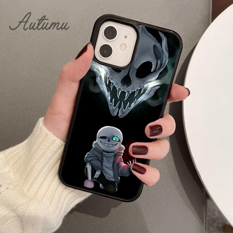 Undertale Sans Phone Case for iPhone 11 12 13 14 Pro Max Mini X XR XS SE 2020 5 6S 7 8 Plus Samsung Galaxy S21 S22 Cover Shell