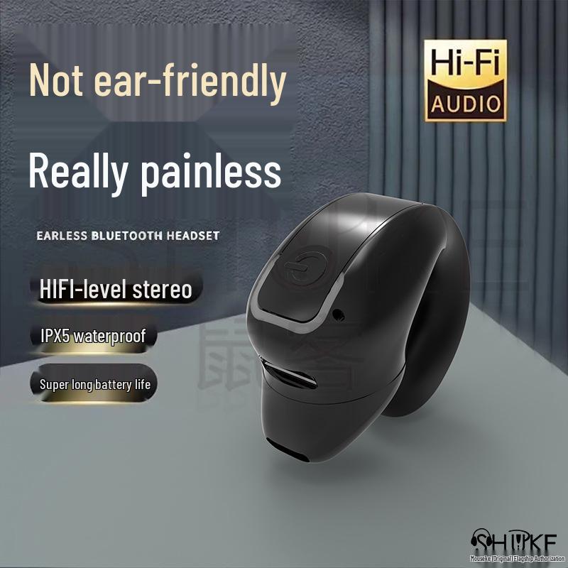 GD28 Bluetooth In-ear Clip-on Earbuds - Single Ear, Super Long Battery Life, Hot-Selling New Product