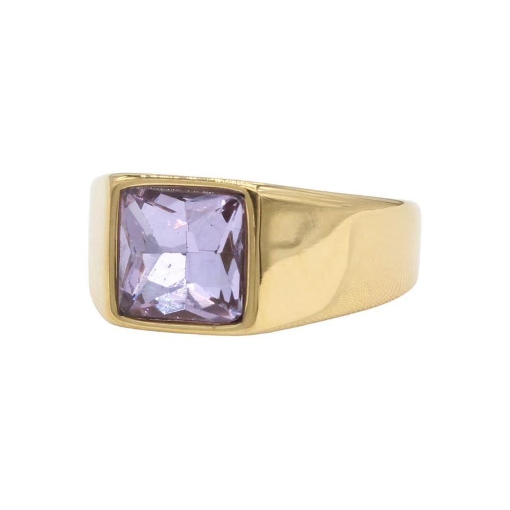 2026 Jewelry, Stylish and Simple European and American Gemstones, Gold Jewelry Accessories, Party Rings