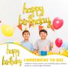 1Set Alphabet Letter Balloon Birthday Decoration Party Background Aluminum Foil Latex Balloon Photo Prop for Celebrations