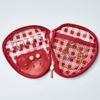 Strawberry Fruit Charm Coin Purse Cute Key Chain Mini Pouch Wallet Gift For Girl Women Cosmetic Bag Lipstick Jewelry Storage Bag