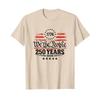 Men's Printed Round Neck T-Shirt Casual Sports Short-Sleeve Top