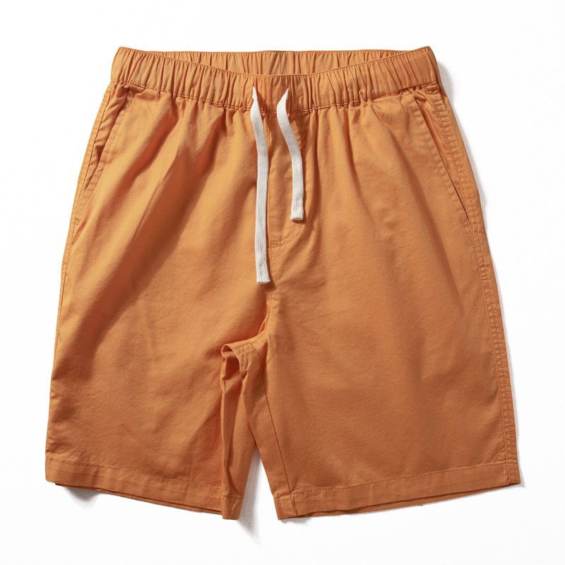 Pure Cotton Shorts Men's 2024 Summer New Arrival Loose Straight-leg Casual Fifth Pants Men Large Trunks Outwear Middle Pants
