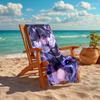 1pc Tsuyuri Kanawo Beach Towel, Comfortable and Thick, and Swimming/Bath/Picnic/Camping Towel, Suitable for Seaside Beaches