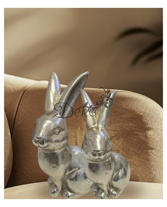 CERAMIC EASTER BUNNY GIANT FIGURINE