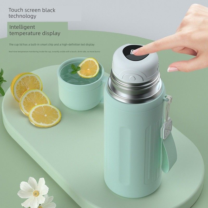 2025 New Model of High-Looking Water Cup for Women, Office Cup for Female Office Workers, Large-Capacity Thermos Cup for Women