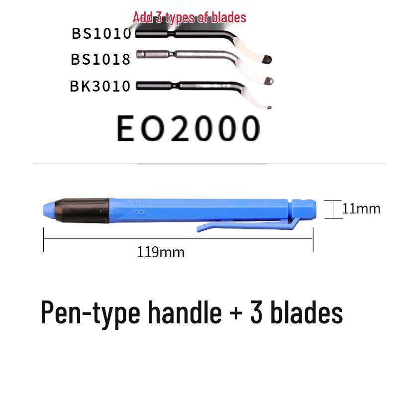 Copper Pipe Chamfering and Deburring Tool - Internal & External Reamer Knife