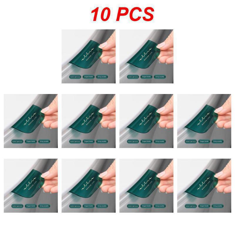 10~60PCS Toilet Retractor Light Luxury Toilet Lid Seat Ring Flapper Bathroom Sanitary Closestool Holder Transparent