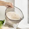 Multifunctional Colander with Handle for Washing Vegetables, Fruits, and Rice - Thickened Sieve and Drainage Basket