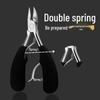 Eagle Beak Stainless Steel Toenail Clippers: Portable Pedicure Pliers and Nail Cutter