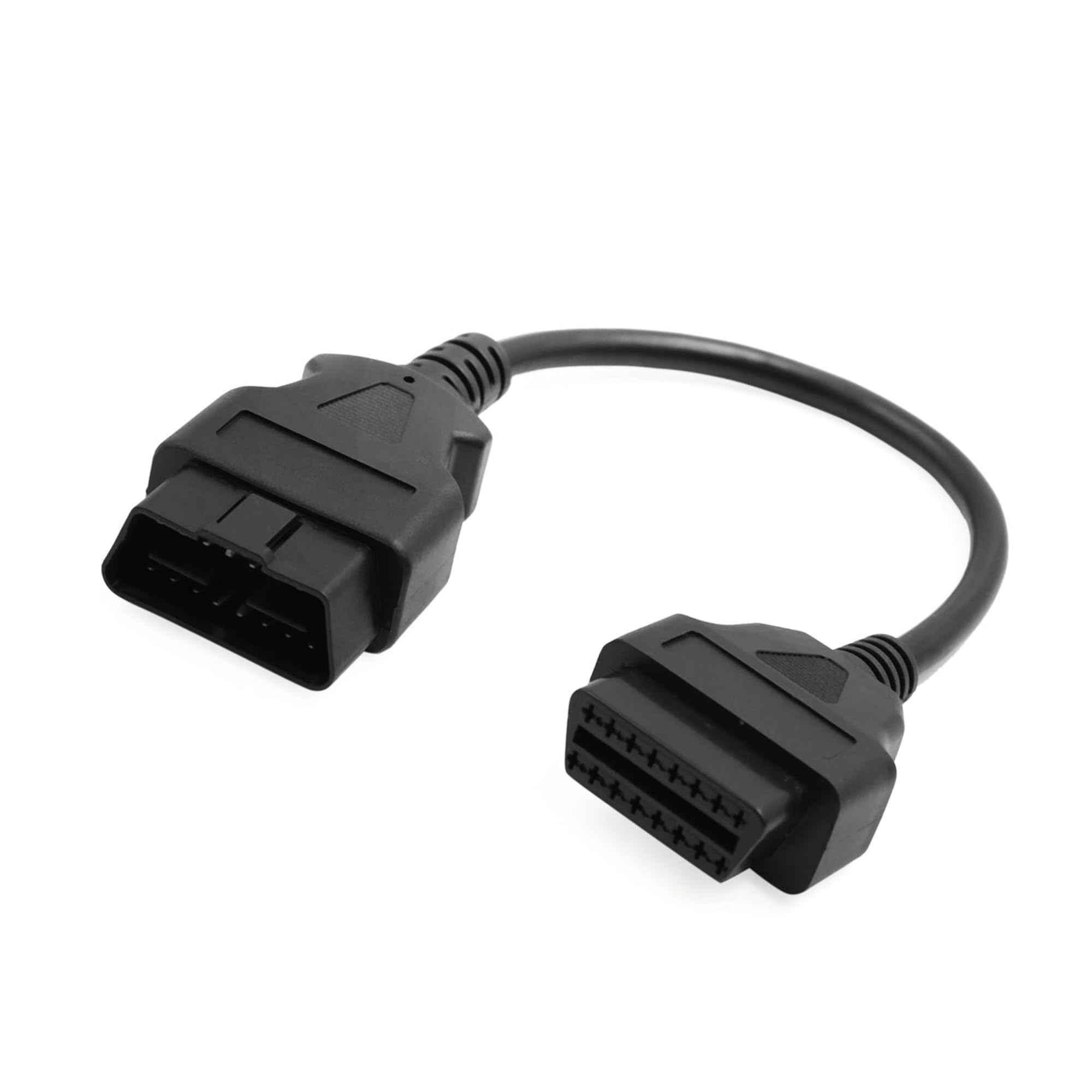 ACROPIX Universal 30cm 16 Pin OBD2 Diagnostic Female Adapter - чёрный