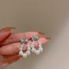 Korean Luxury Mermaid Pearl Earrings: Elegant, High-End, and Versatile Statement Ear Buckles