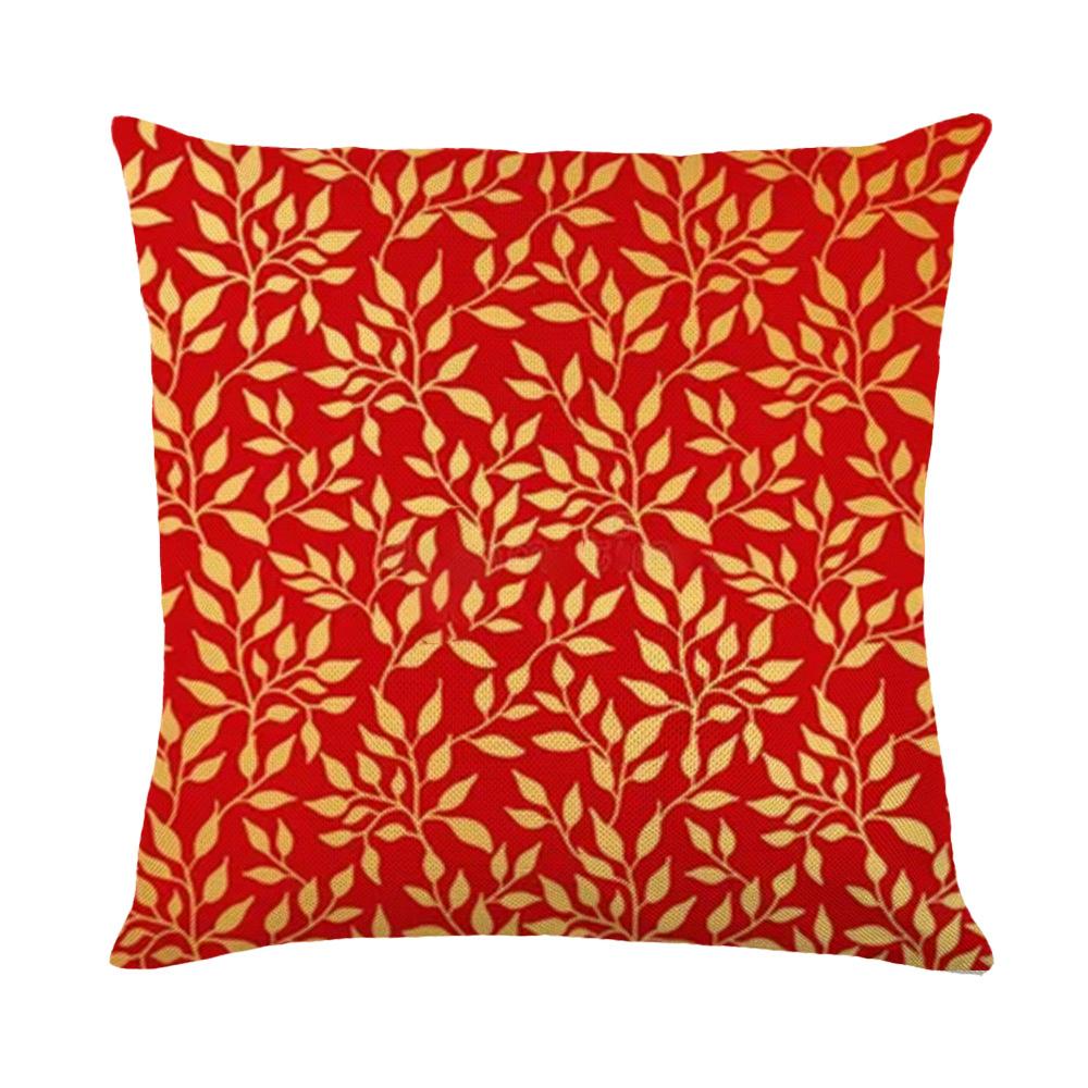 Plant Stamens Throw Pillow Covers With Digital Printing Of Short Plush Fabric Car-Shaped Sofa Cushion For Office Home Decor