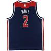 Nike Maglia Collaborazione NBA Washington Wizards Swingman Fan Edition Moda Morbida Confortevole Semplice Basket Maglie Bambino 9Z2B7BZ3P-WALL