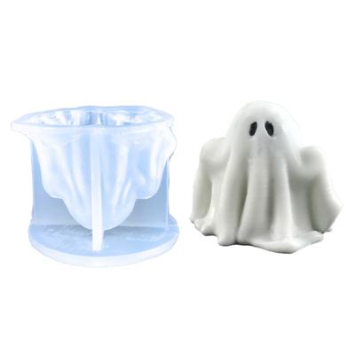 Aromatherapie Kerzenform 3D Geist Gips Harzform Geist Ornamente Form für DIY Basteln Heimdeko Kerzenherstellungsform