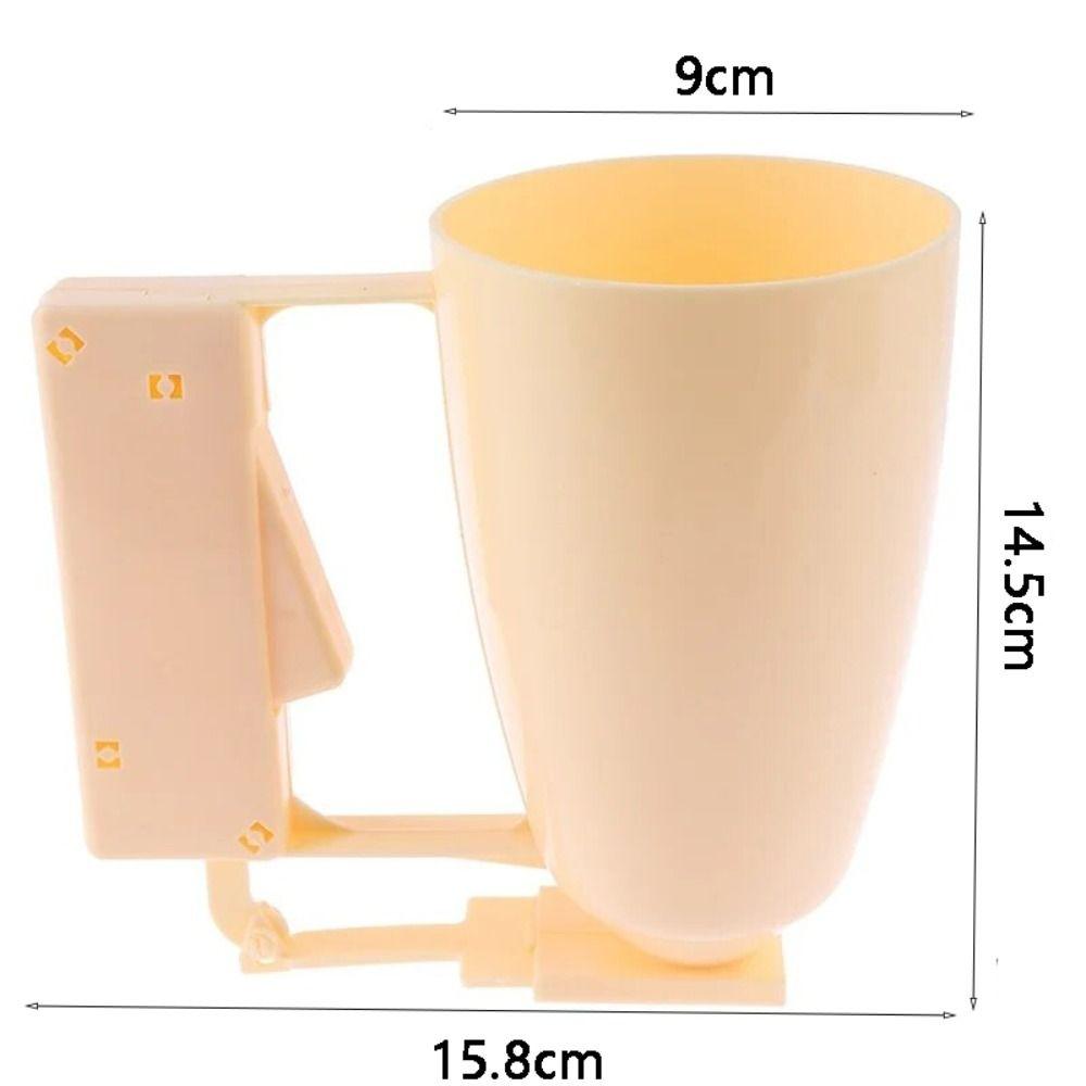 Plastic Pastry Dispenser Adjustable Batter Dispenser Kitchen Gadget Meatball Maker  Egg Tart