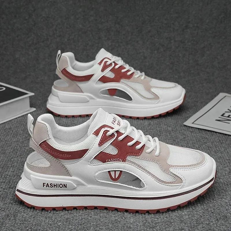 2025 Hot Selling Men's Youth Breathable Mesh Cloth Shoes Soft Sole Comfortable Tennis Shoes Leisure Sports Running Shoes shoes