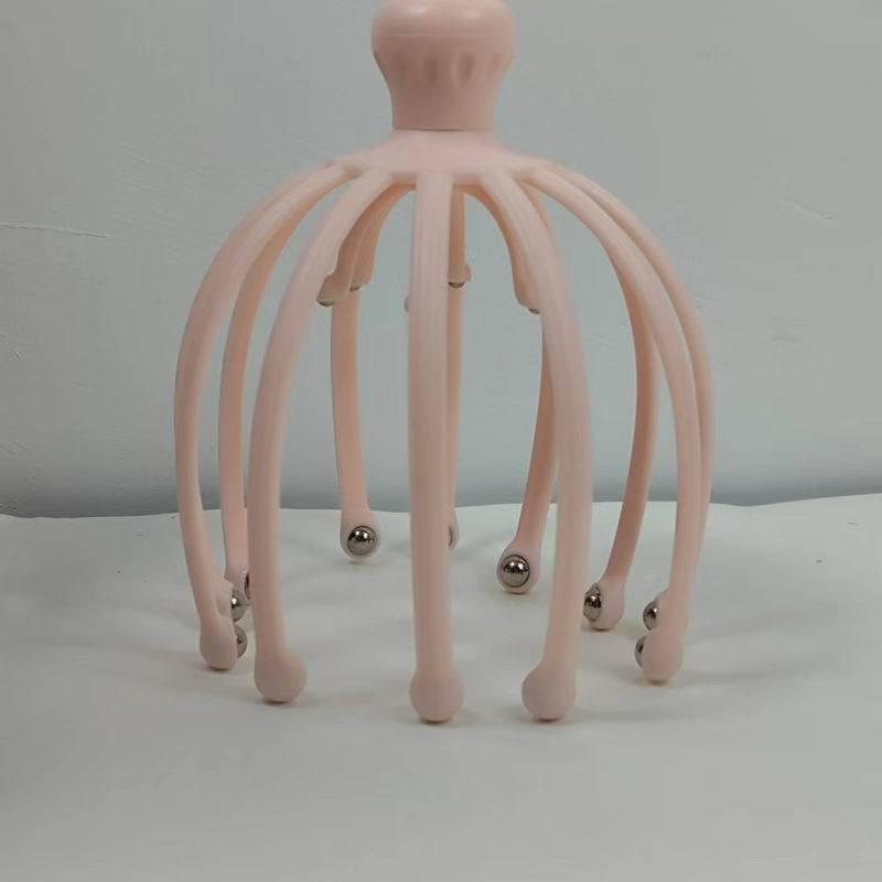 Five-Claw Octopus Head Massager Roller & Scalp Scratcher