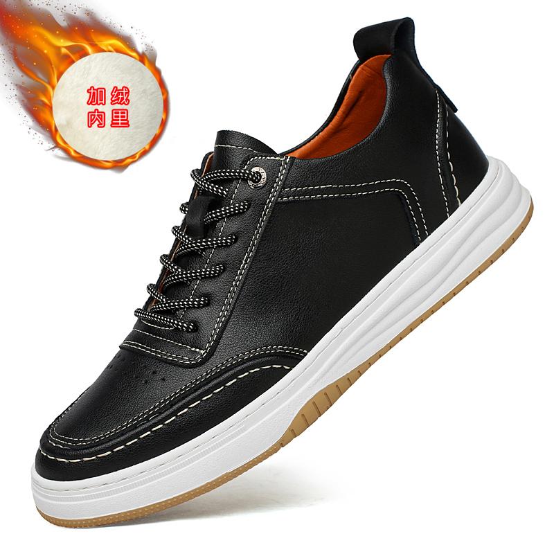 

Обувь из натуральной кожи, нескользящая, повседневная, универсальная, модная, мужская, оксфордская, спортивная, кроссовки, классические, мужские, бархатные туфли 44