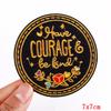 Black Series Letter Slogan Patch Hats Jeans Backpack Embroidered Sew Patches Iron On Patches For Clothing Thermoadhesive Patches