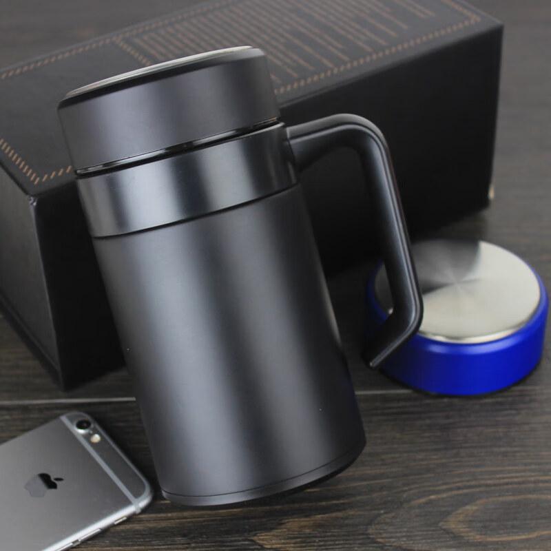 TLAKEHO 304 Stainless Steel Insulated Mug with Handle