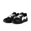 Li Ning Slip Resistant Cushioning Abrasion Resistant Low top Skateboard Shoes Men's Black White AGCU515-5(Team746-)